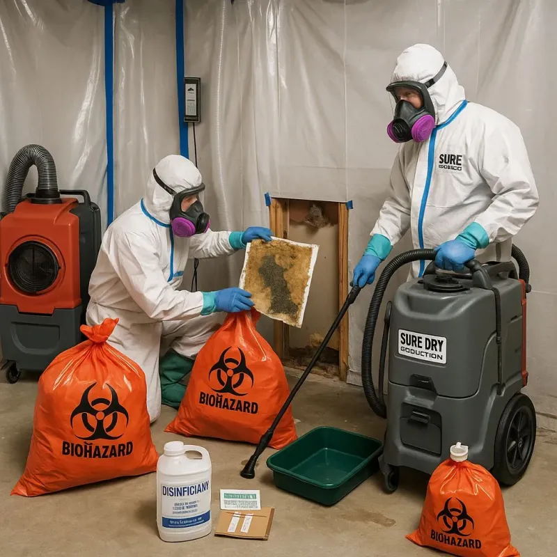 Contaminated Water Handling Protocols process in Dolton, IL